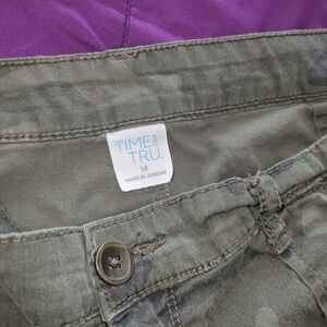 Time and Tru Camouflage Pants